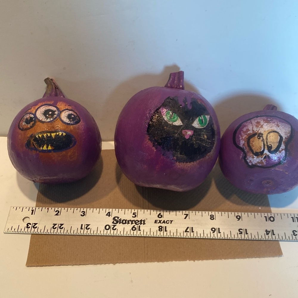 Vintage Gourd Pumpkins for Halloween